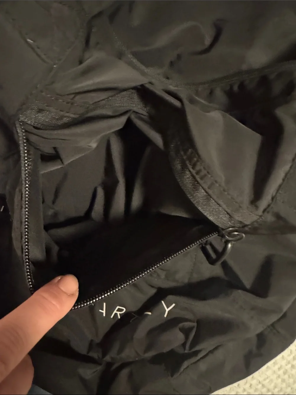 Adidas by Stella McCartney Black Nylon Duffel Tote Bag